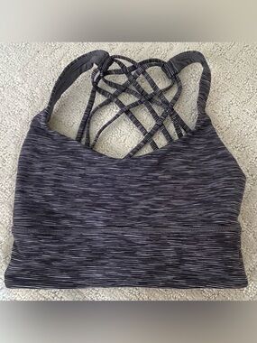 Lululemon Free To Be Wild Long Line Bra - Wee Are From Space. Size 2